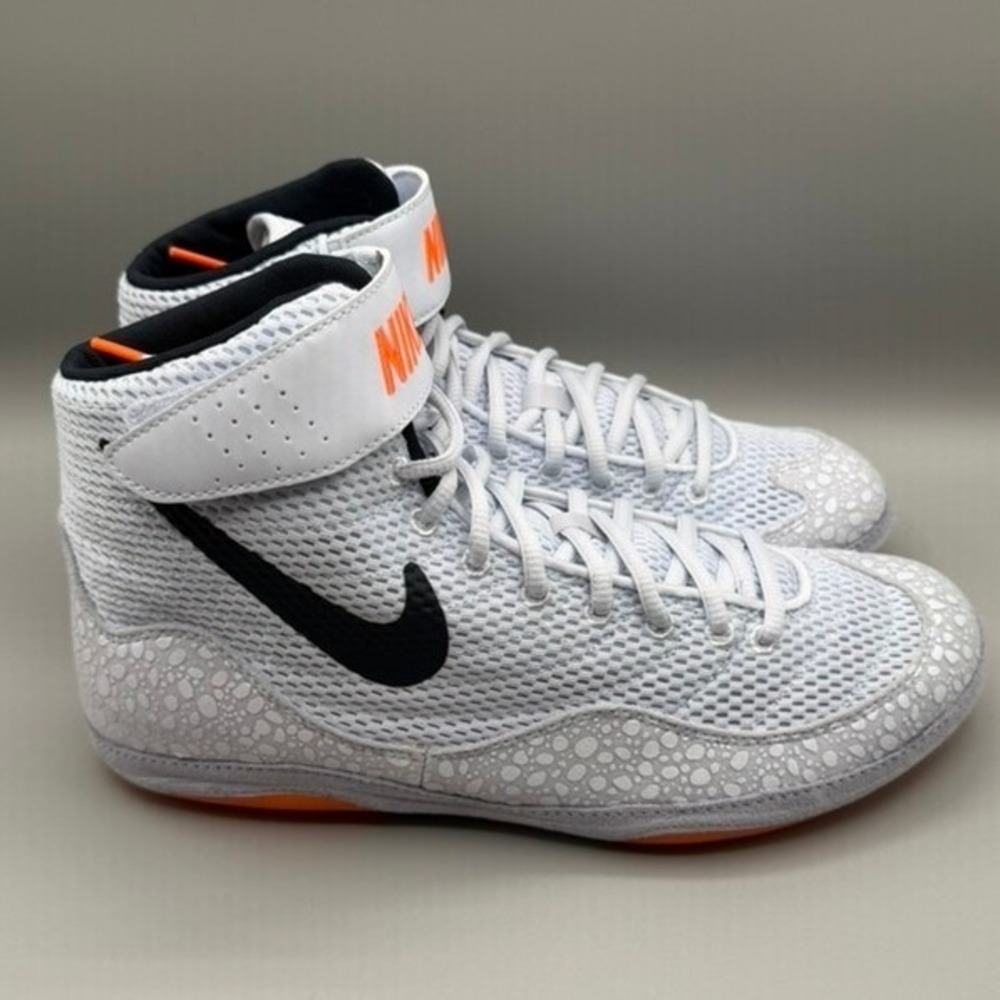 Nike Inflict SE Orange Grey Black DJ4471-900‎ Men's Wrestling Shoes Size 9.5